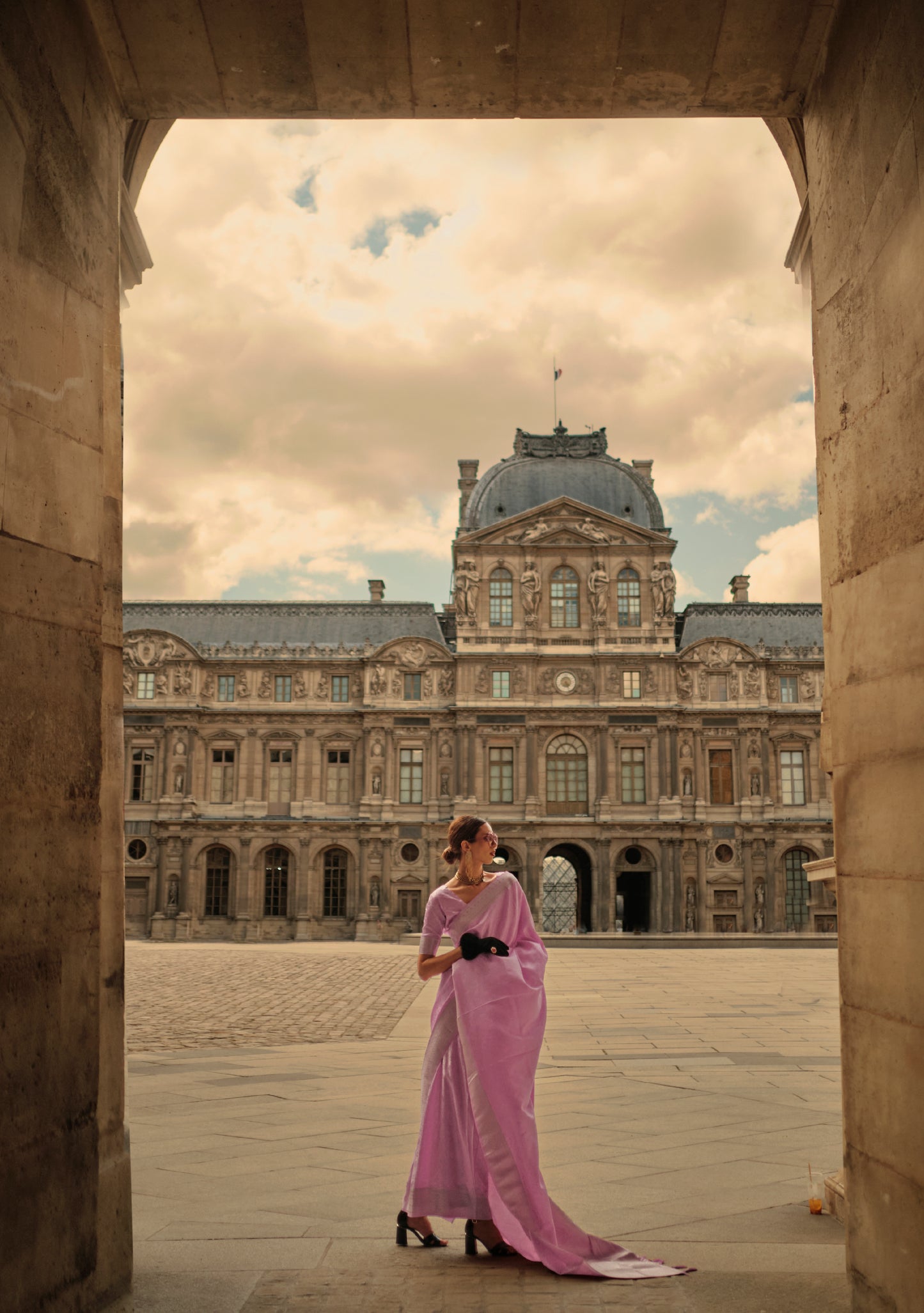 Trishna Pure Satin Silk Saree - 6 Colours