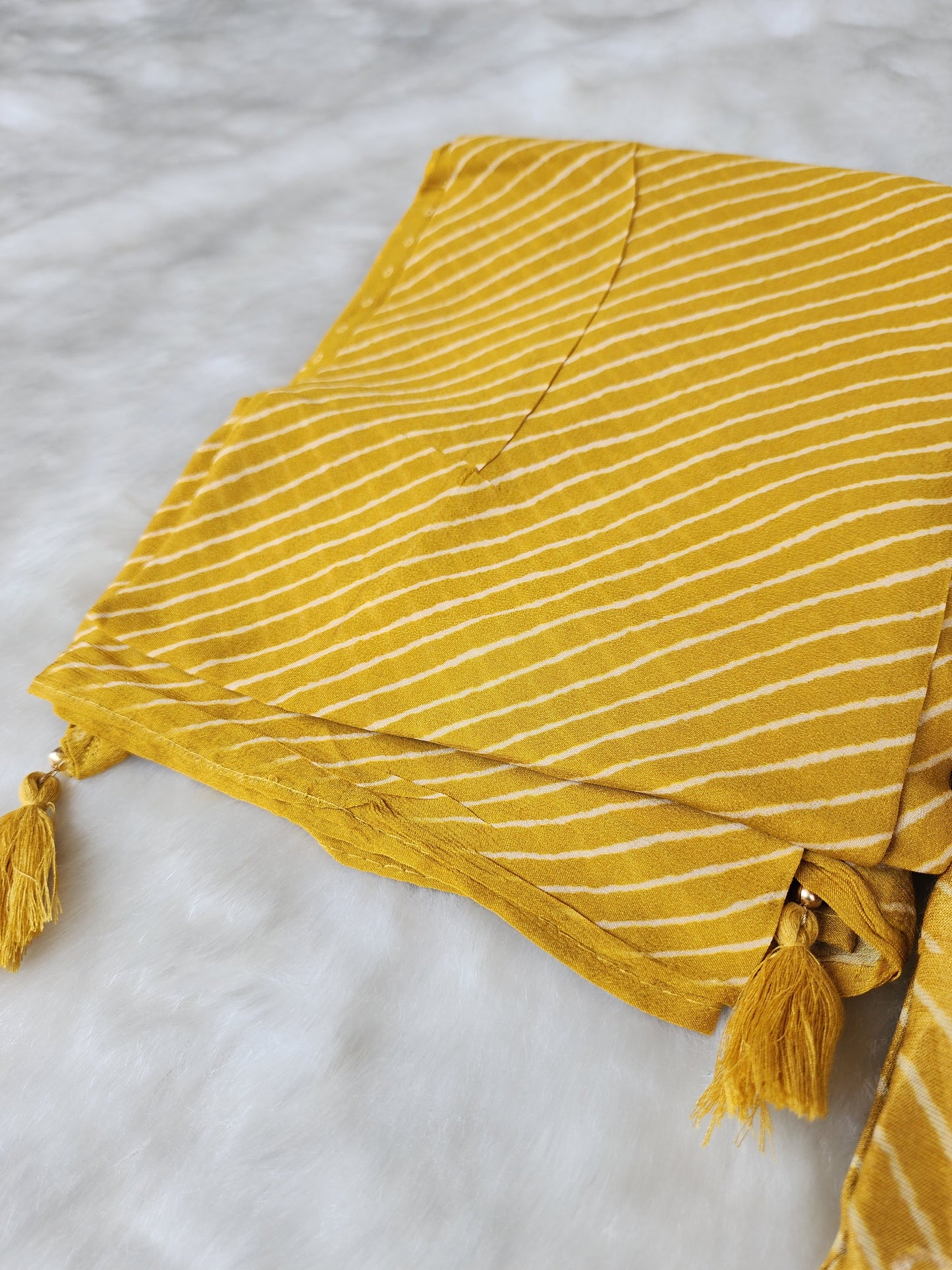 Yellow Silk Suit