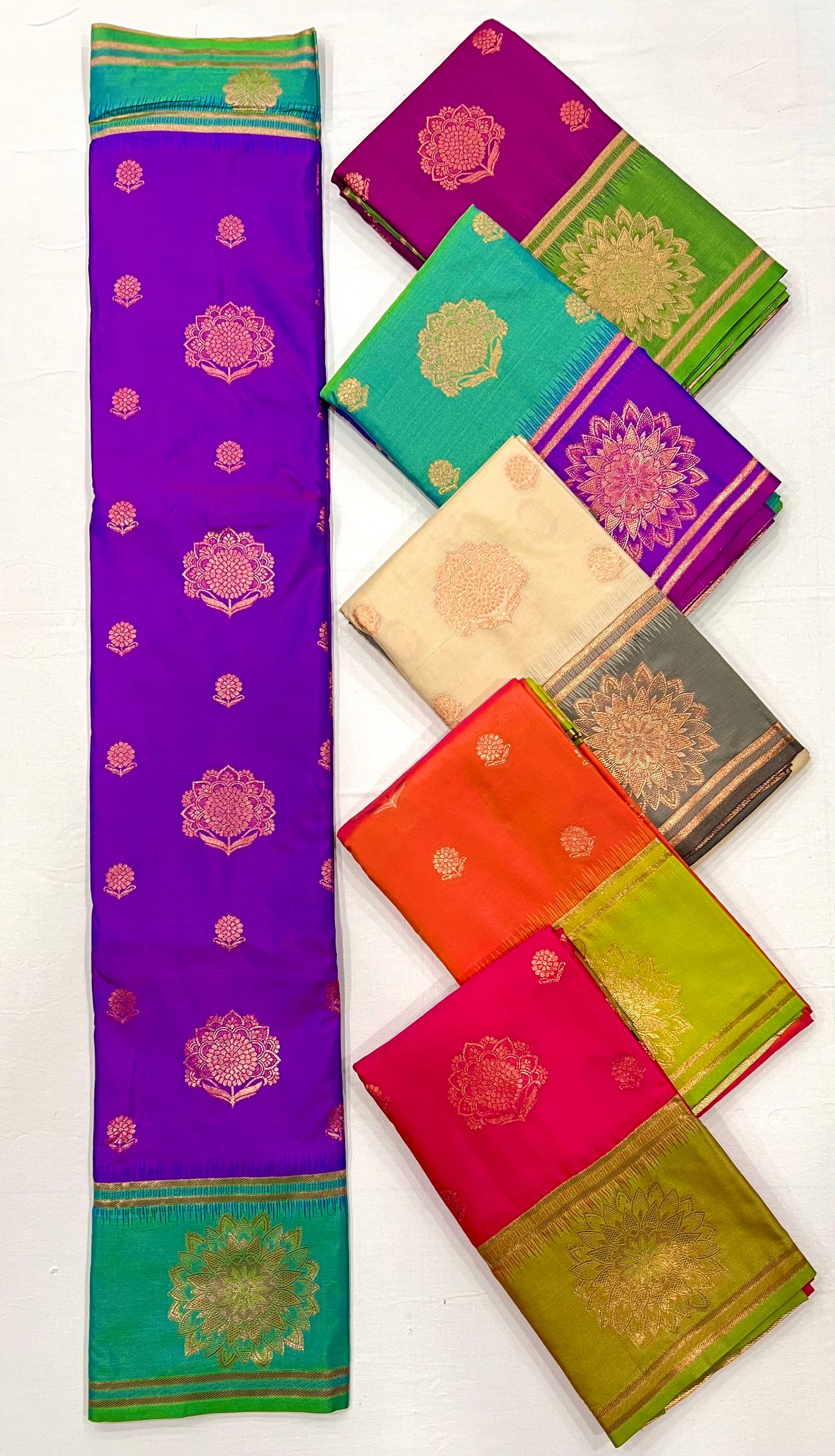 Tarini Two Tone Silk Saree - 6 Colours