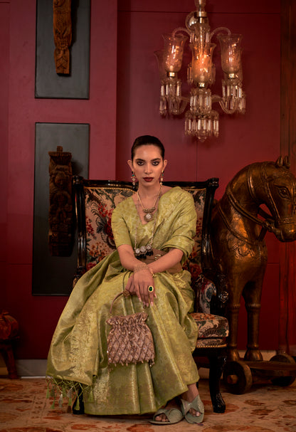 Indira Two Toned Silk Saree -8 Colours