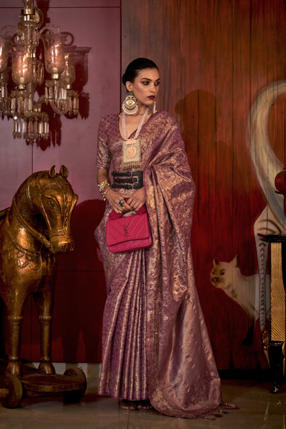 Indira Two Toned Silk Saree -8 Colours