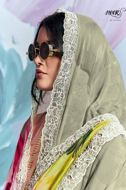 Sukriti Pure Muslin Multi Colour Dress Material
